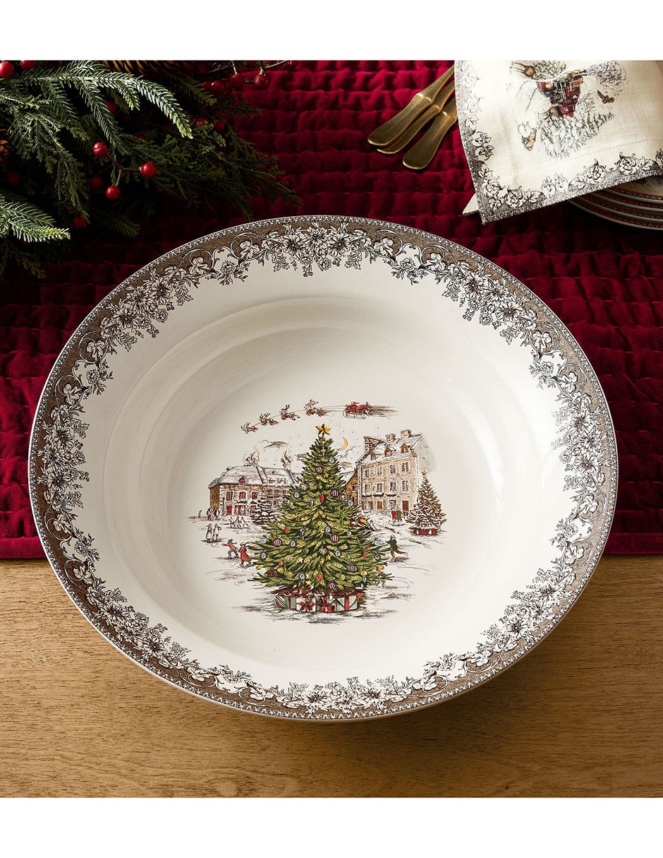 Bowl Vintage Christmas de cerámica 2