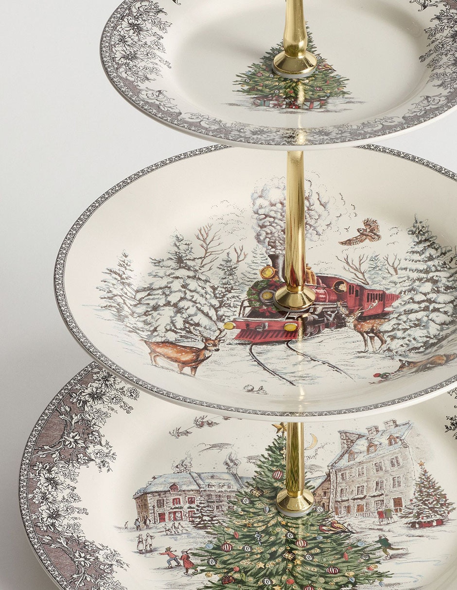 Base con niveles Vintage Christmas 4