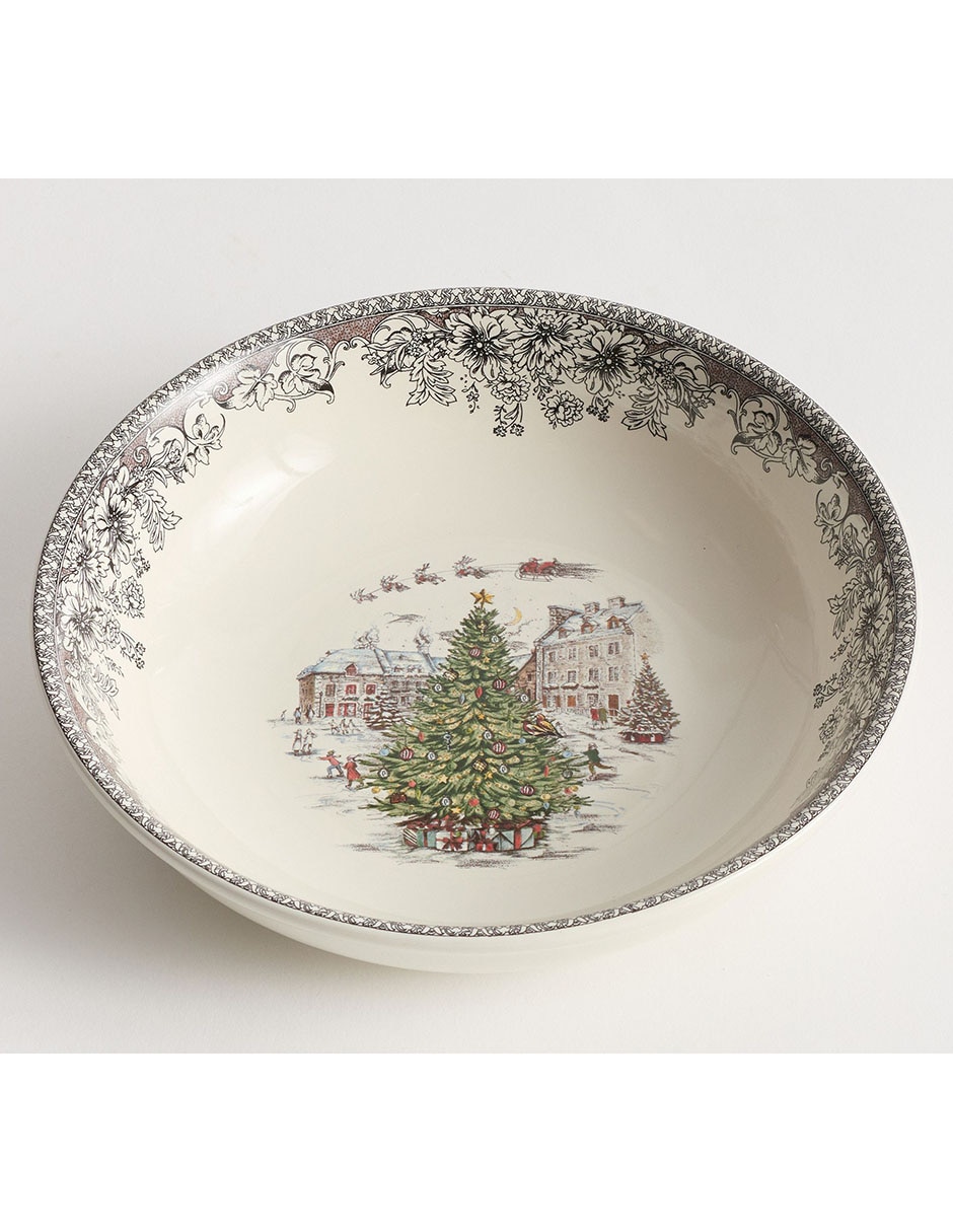 Set bowl Vintage Christmas 4 piezas de cerámica 2
