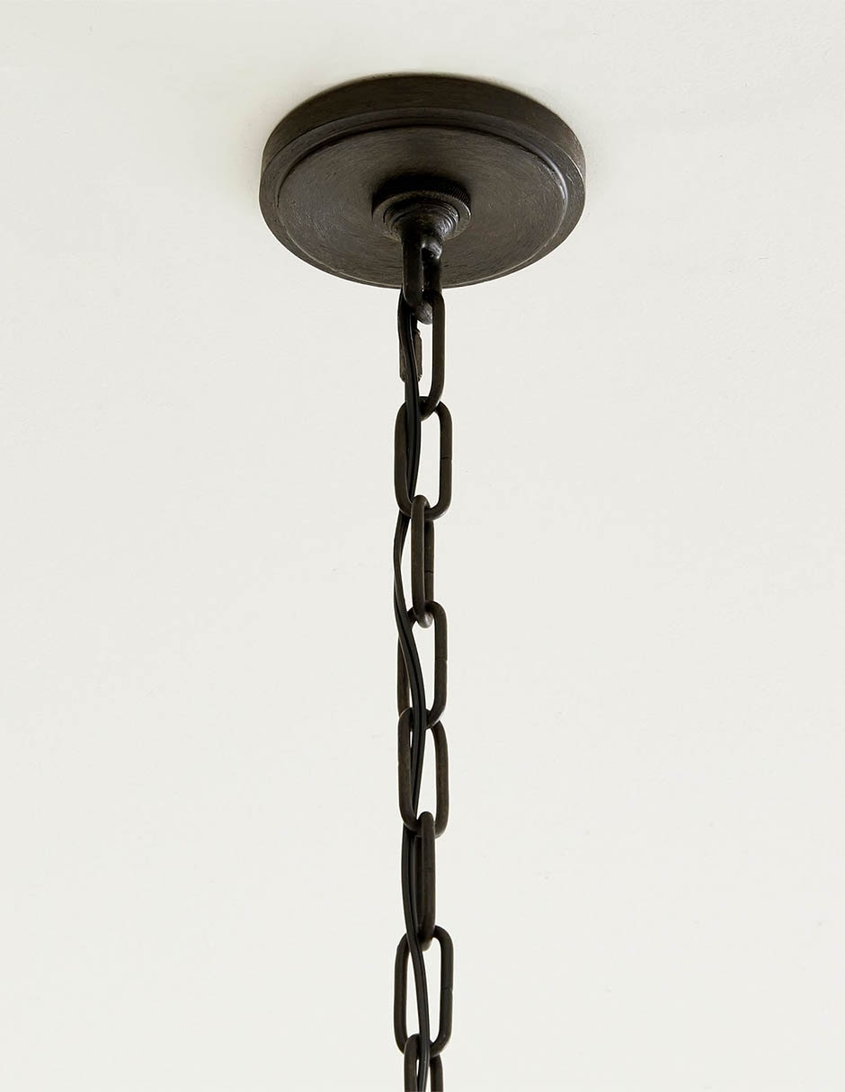 CANDELABRO PB LUCCA HIERRO, CH, NEGRO 5