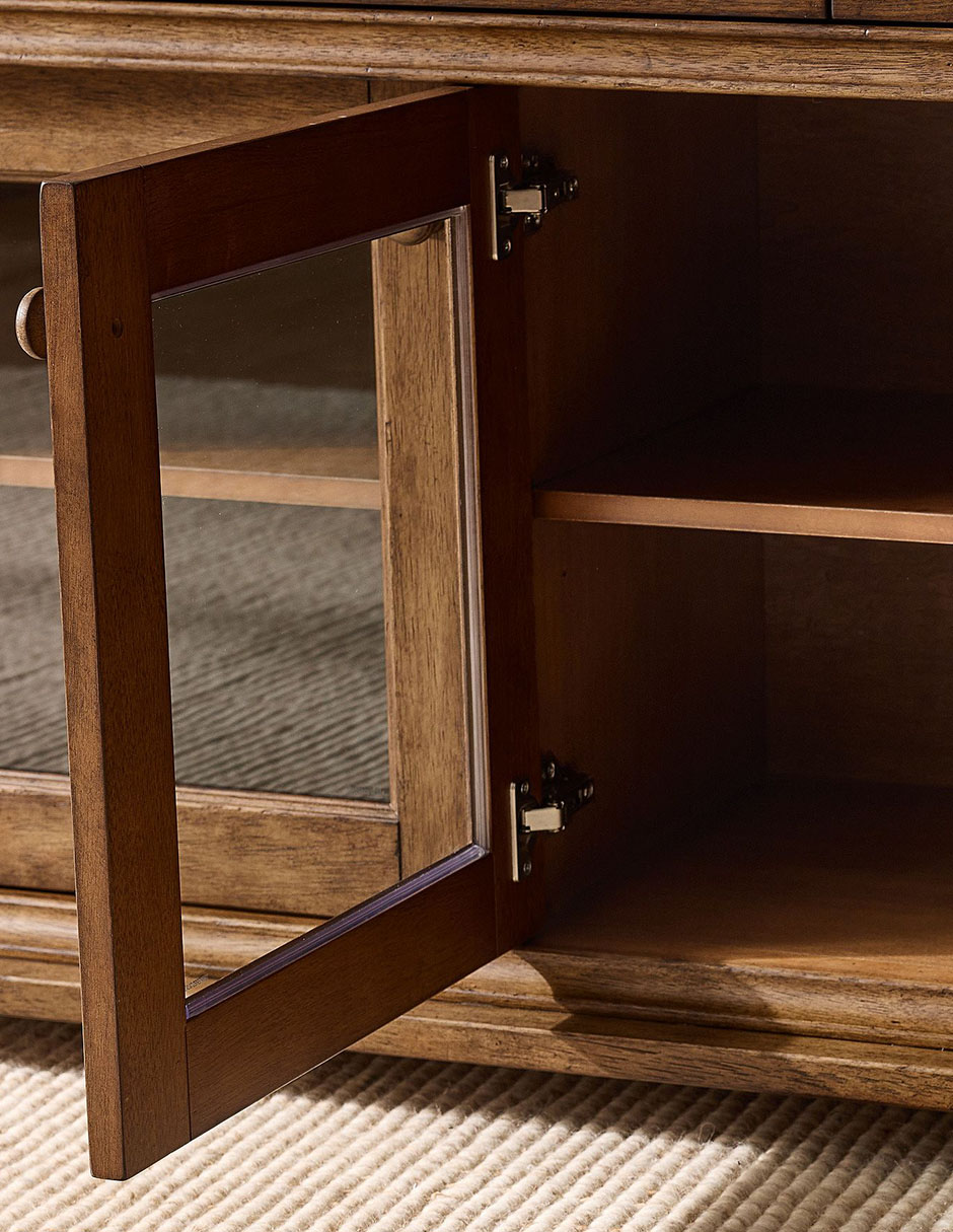 Buffet armable radcliffe. de madera 9