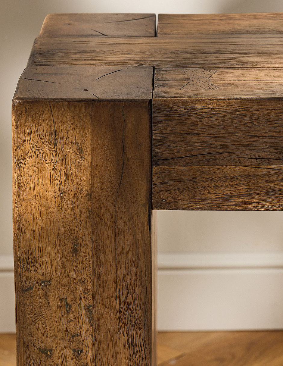 Mesa Bozeman de madera