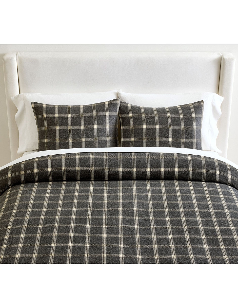Funda para almohada plaid flan 2