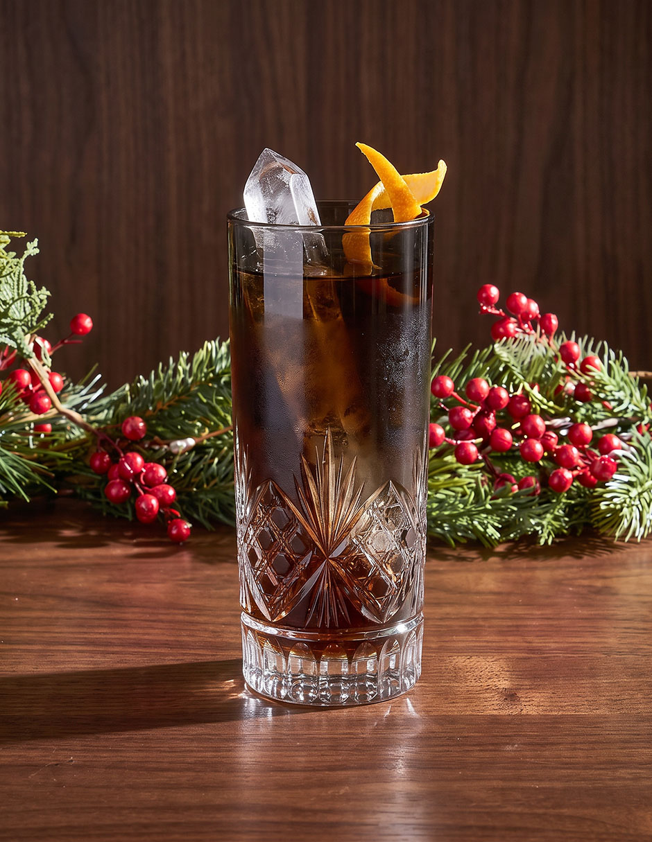 Vaso cocktail antique cut de cristal 2
