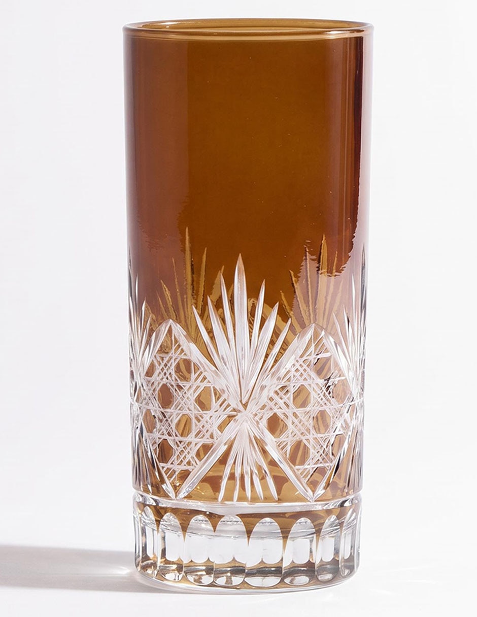 Vaso cocktail Antique Cut de cristal