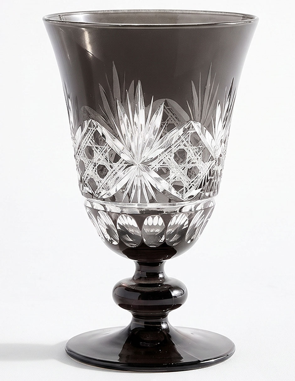 Copa para vino Antique Cut de cristal