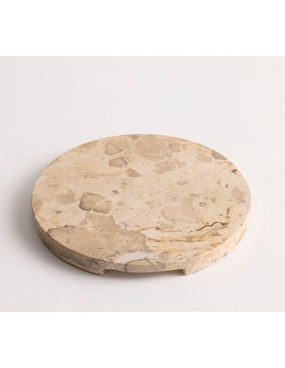 Tabla para queso fossil marble de mármol
