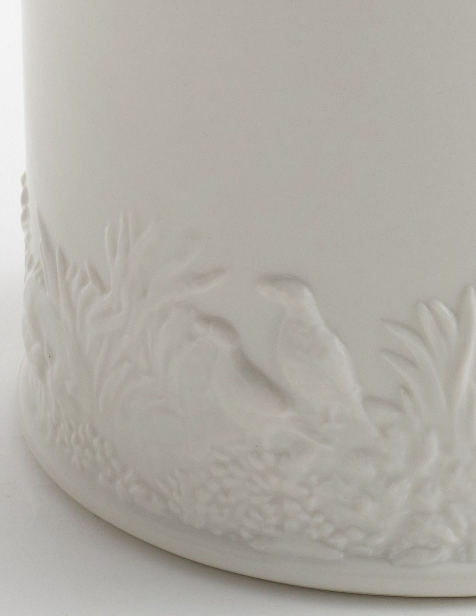 Contenedor embossed fantastical forest de cerámica