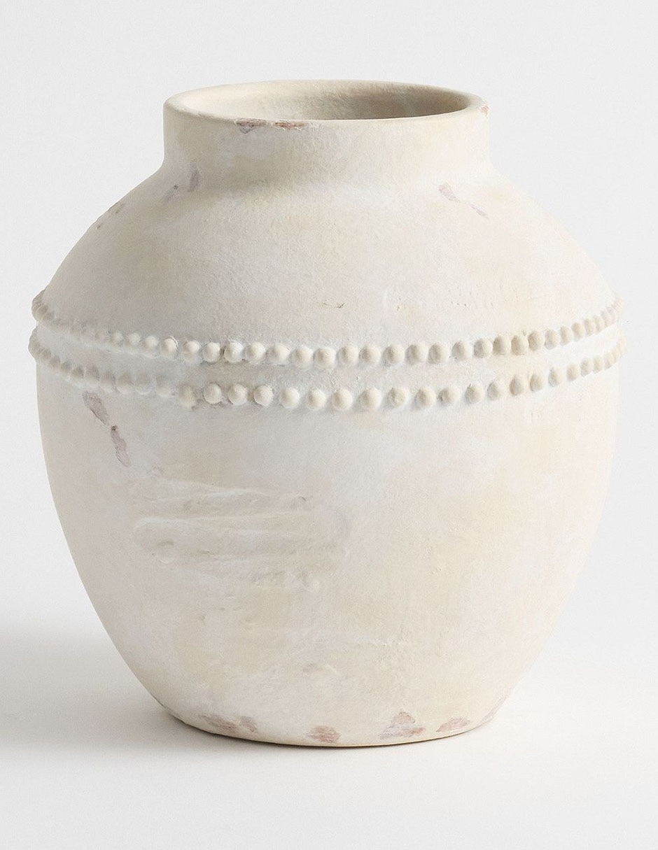 Jarrón Emilia de arcilla de terracota