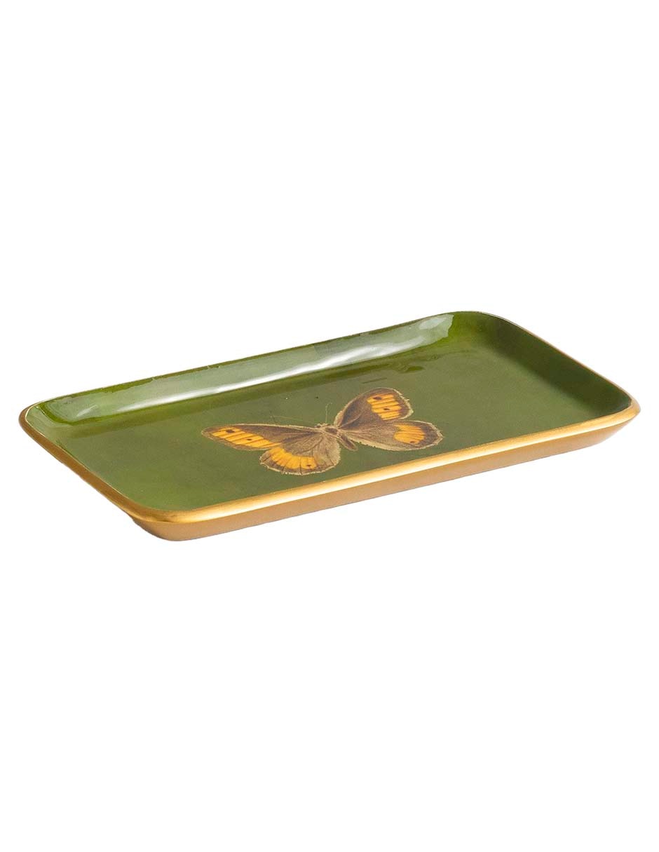 Charola decorativa printed enamel de aluminio 2