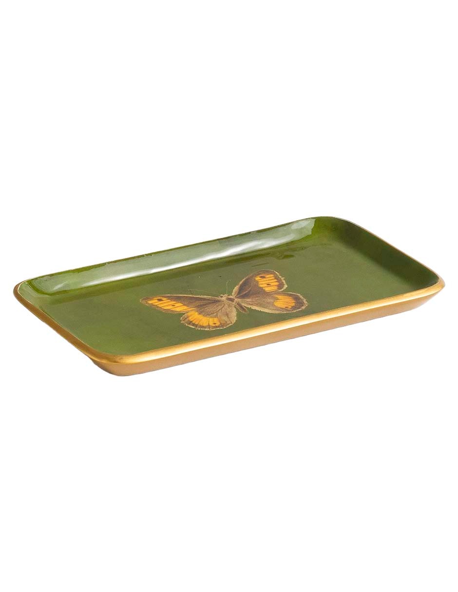 Bandeja decorativa printed enamel de aluminio 2