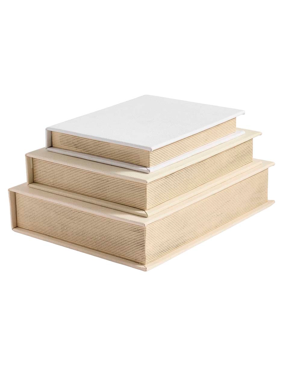 Cesto decorativo Nesting Book Boxes