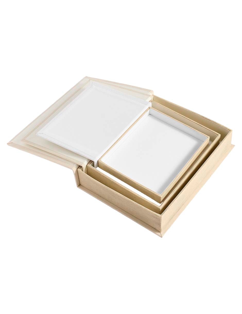 Cesto decorativo Nesting Book Boxes