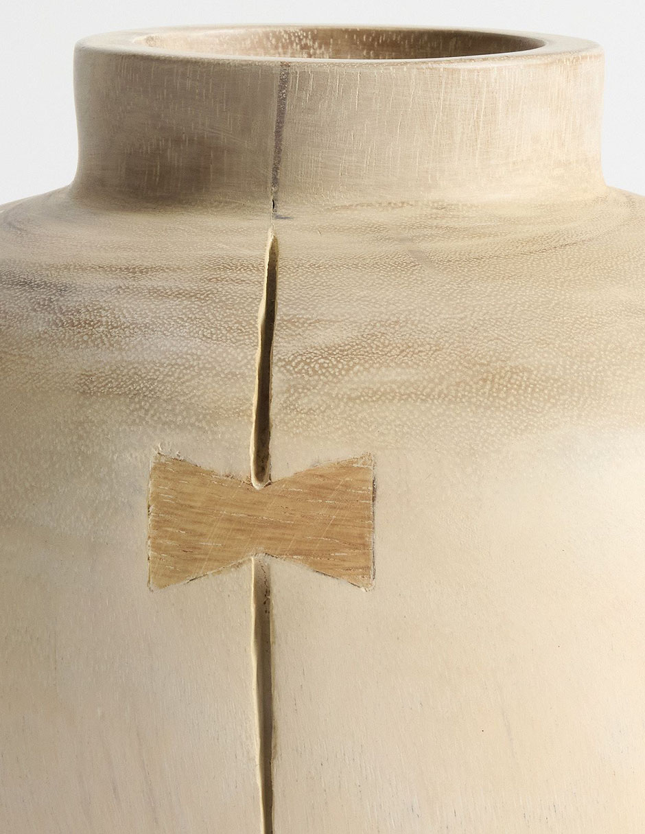 Jarrón de madera 2