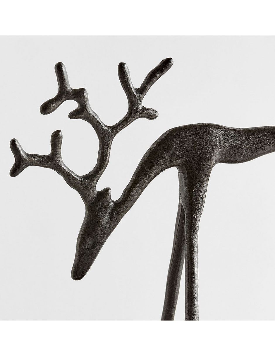 Figura decorativa de reno Sculpted Reindeer Stocking Holder 2