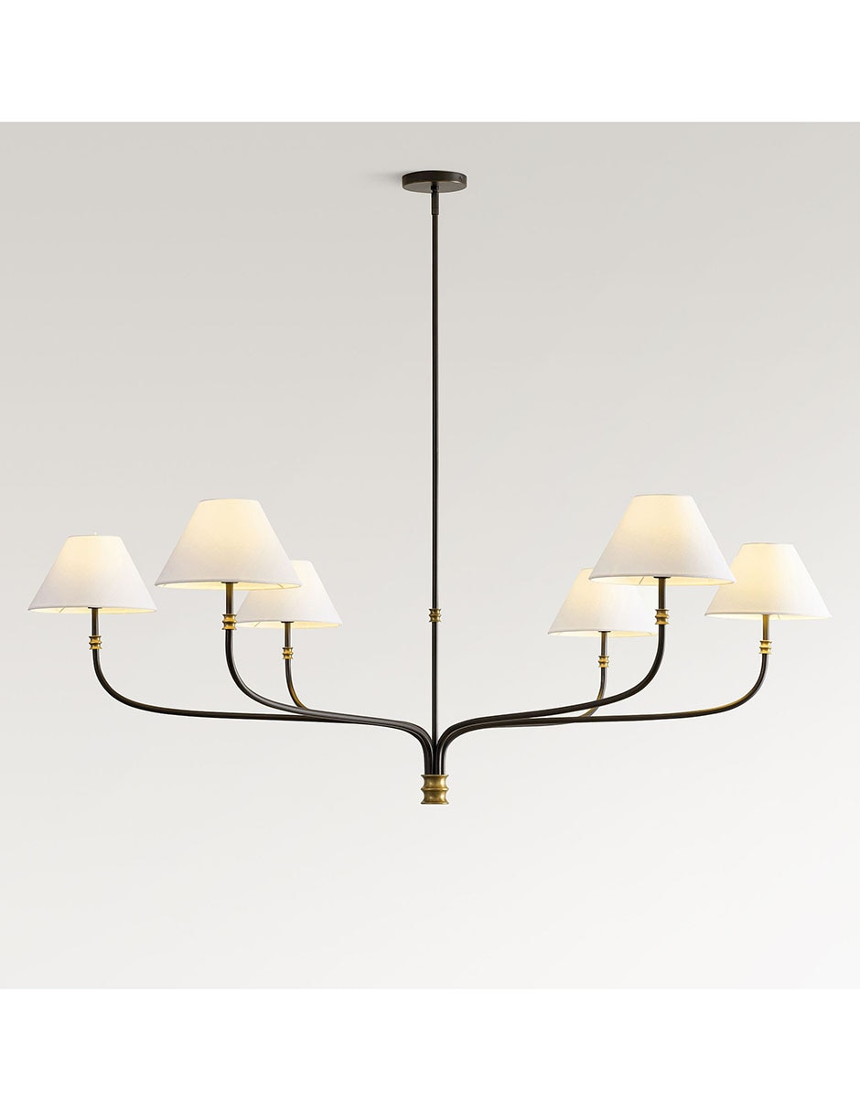 Candelabro de hierro Collins