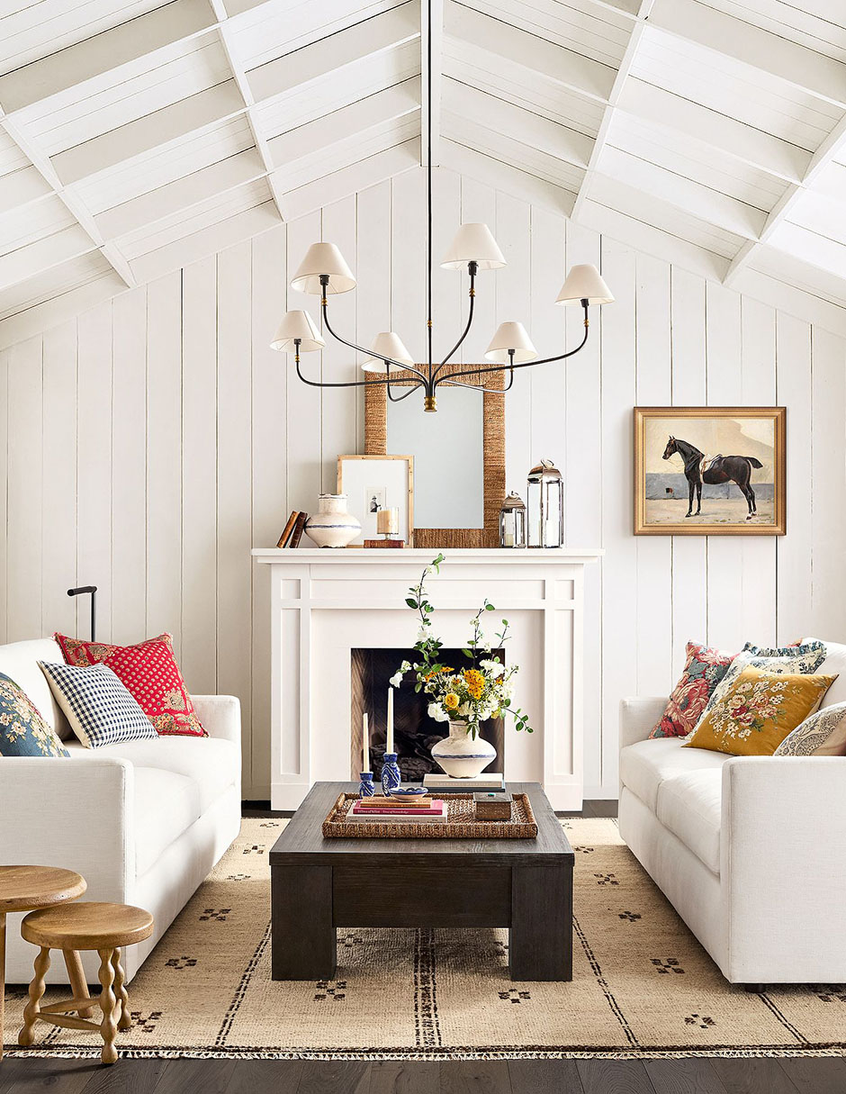 Candelabro de hierro Collins 6