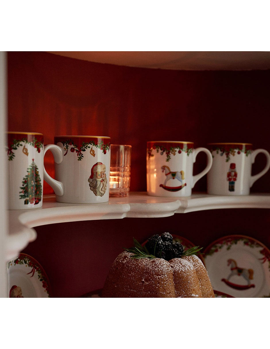 Set de tazas navideñas Nostalgic Christmas 4 piezas 3