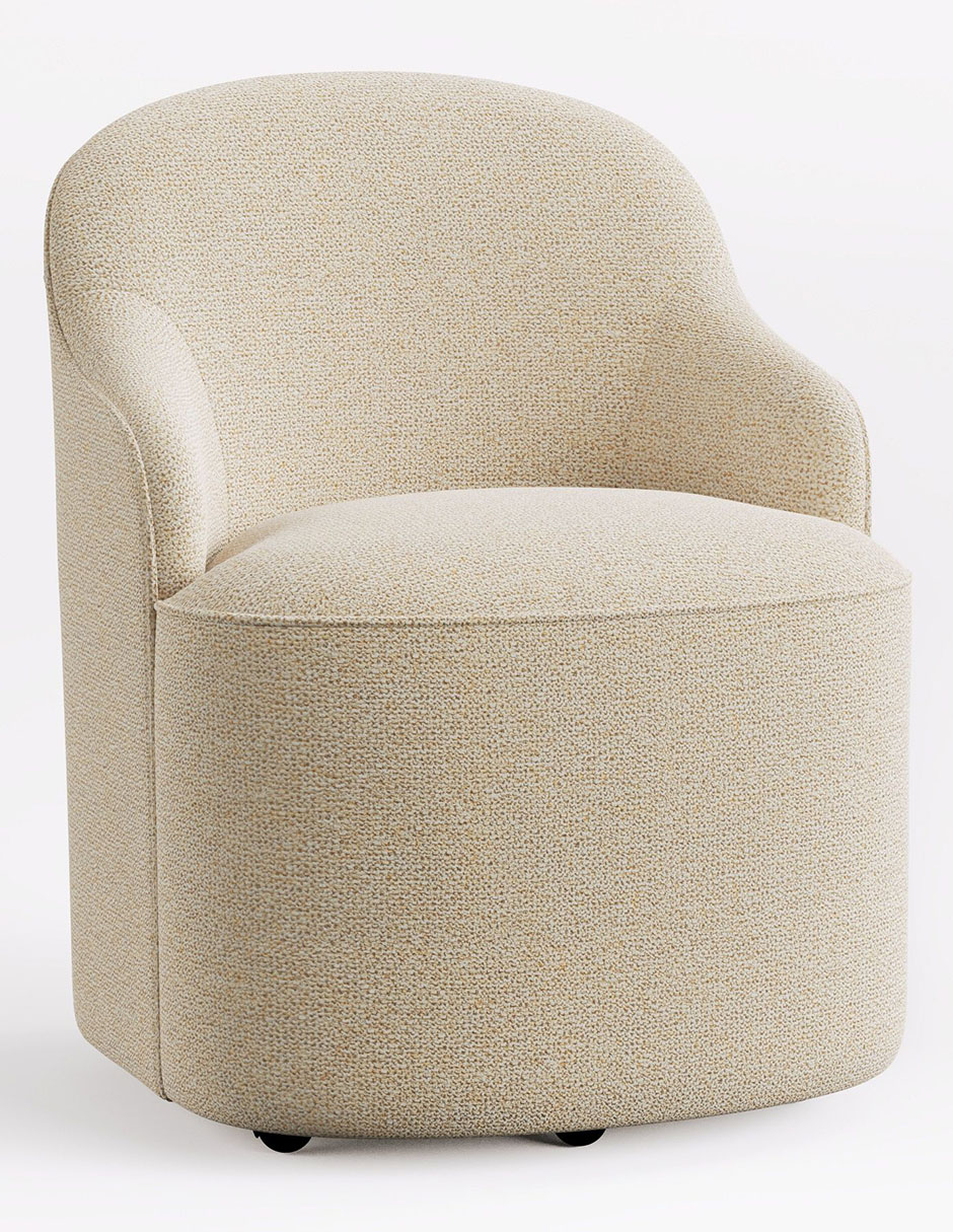 Silla oficina Jamie de tela