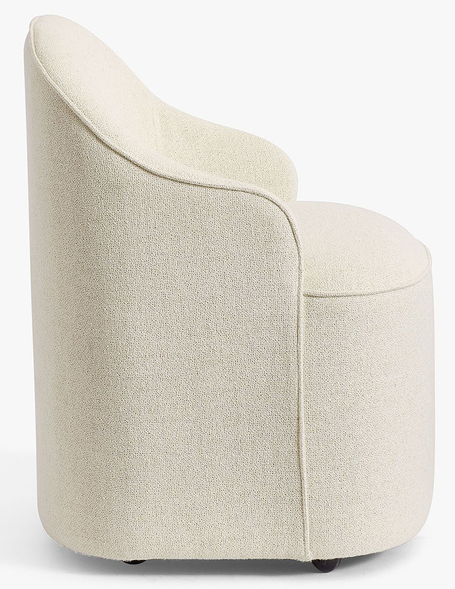Silla oficina Jamie de tela 3