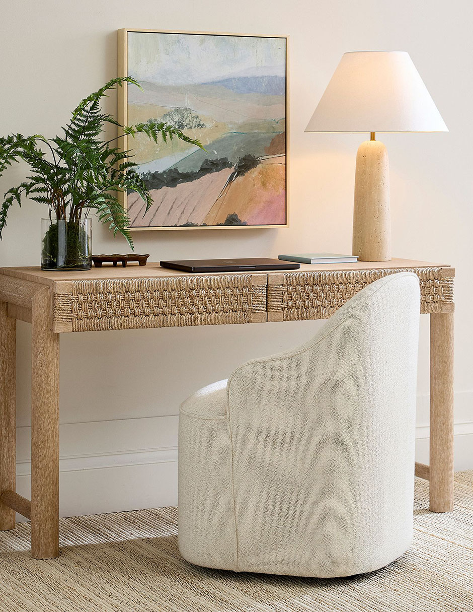 Silla oficina Jamie de tela 7