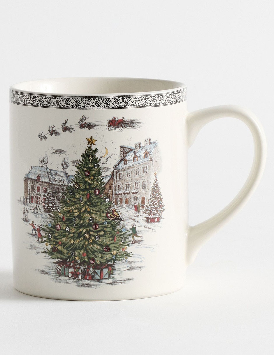 Azucarera vintage christmas de cerámica
