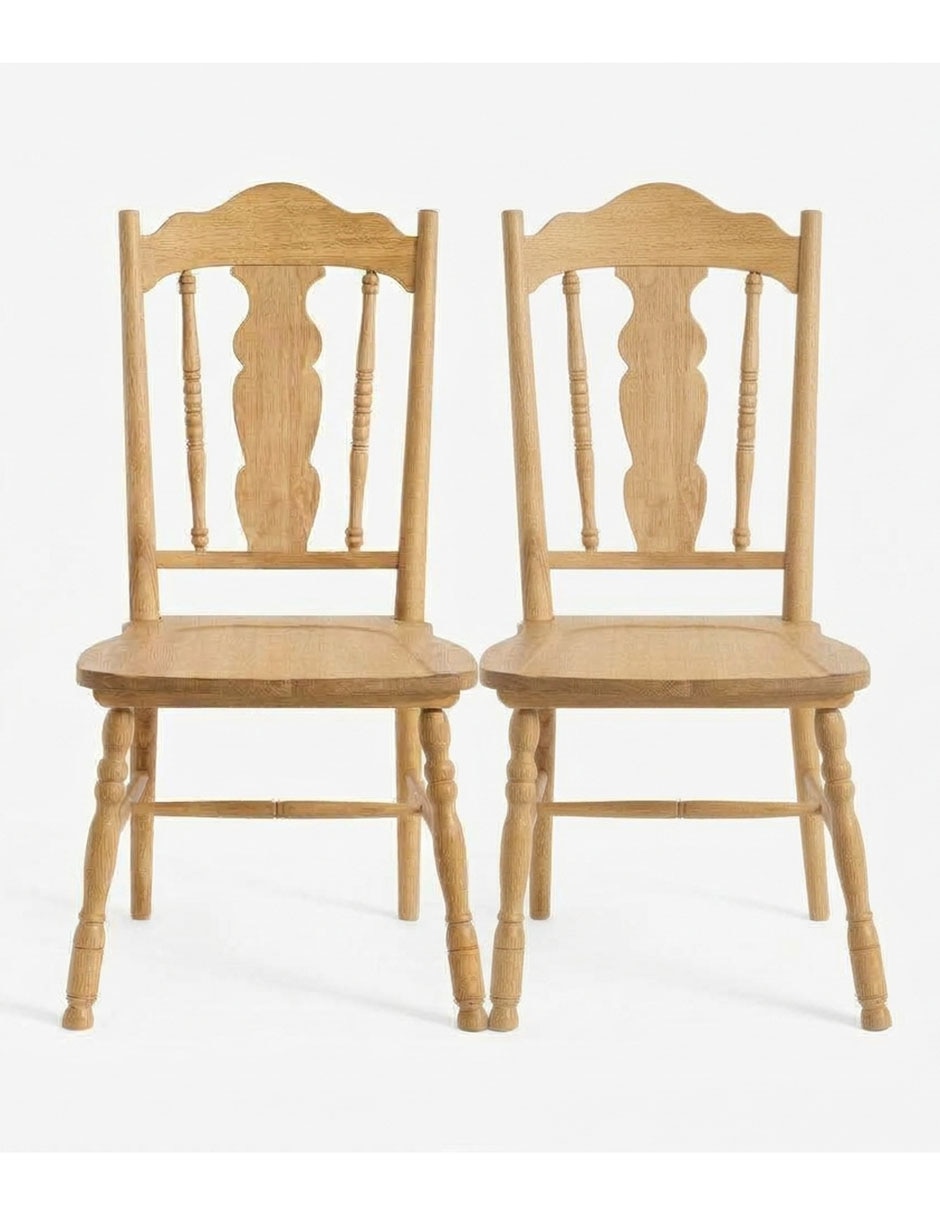 Juego de sillas 2 piezas Radcliffe de madera