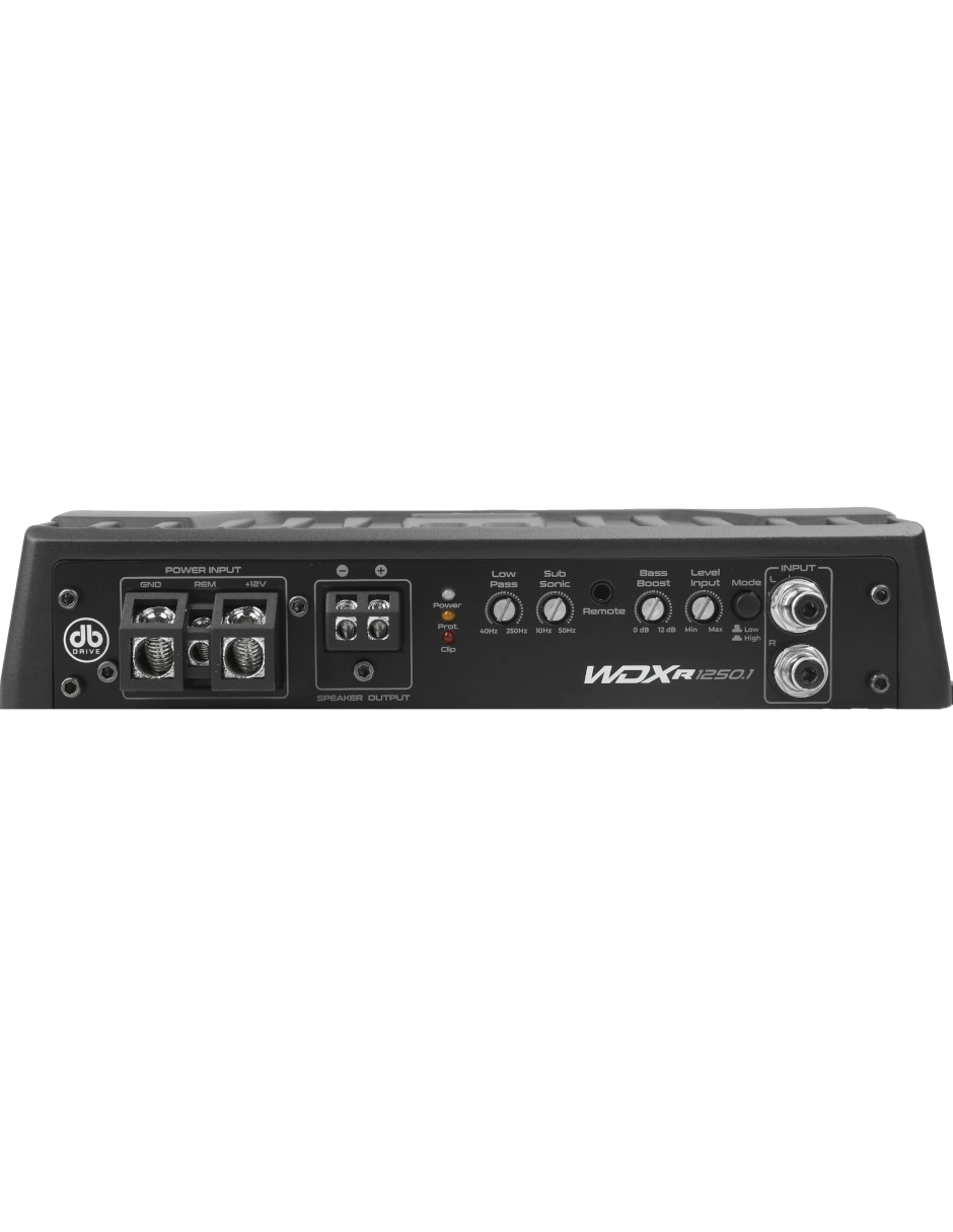 Amplificador para auto WDX-R1250.1 de 12 VDC